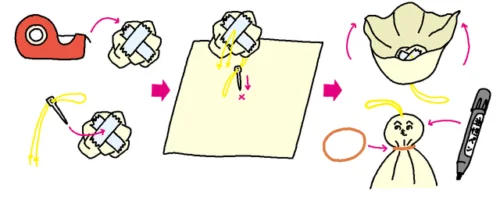 cách làm búp bê cầu nắng