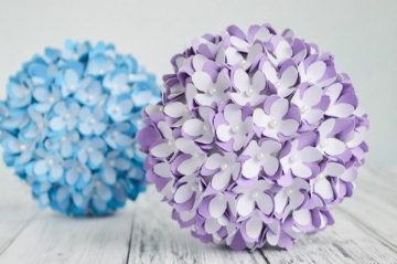 cách làm hoa cẩm tú cầu