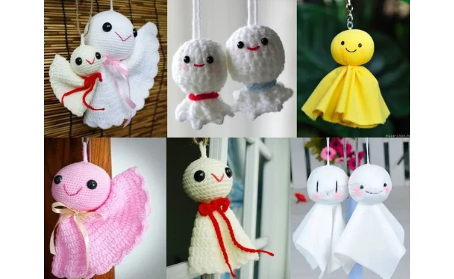 cách làm búp bê cầu nắng bằng giấy