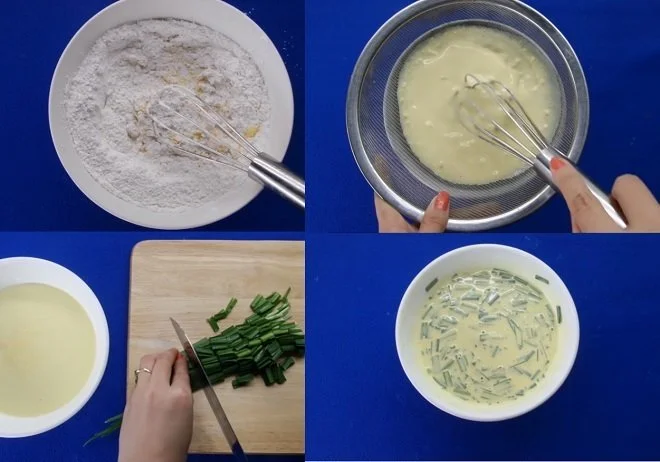 pha bot banh xeo bang bot gao