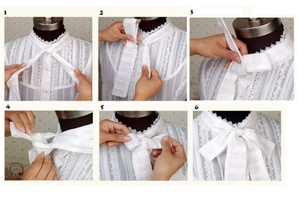 7 Cách thắt nơ Váy, Áo, Hộp quà cực Dễ ai cũng khen ĐẸP 10 cách thắt nơ áo sơ mi nữ
