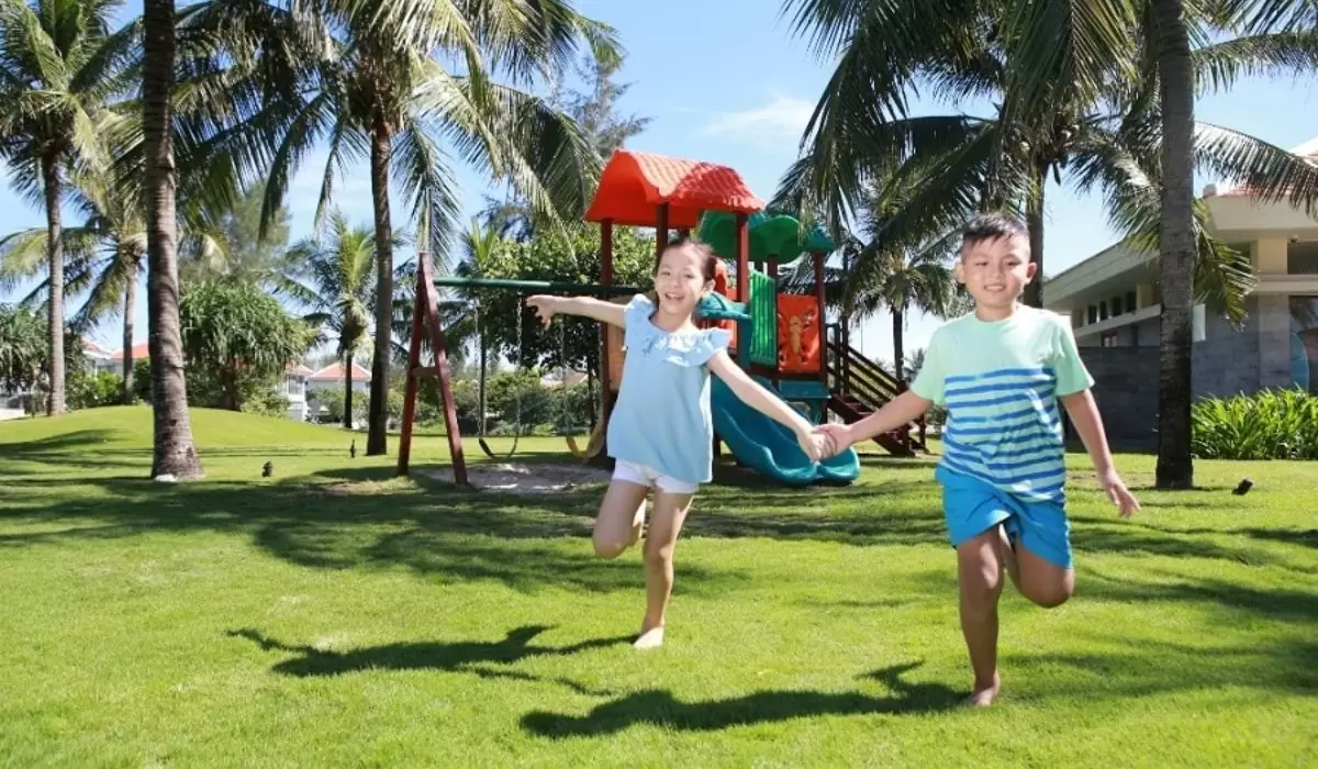 Biệt thự Ocean Villas Đà Nẵng - một thiết kế hiện đại 10 Câu lạc bộ trẻ em