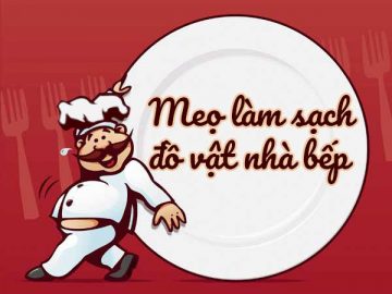 meo lam sach nha bep