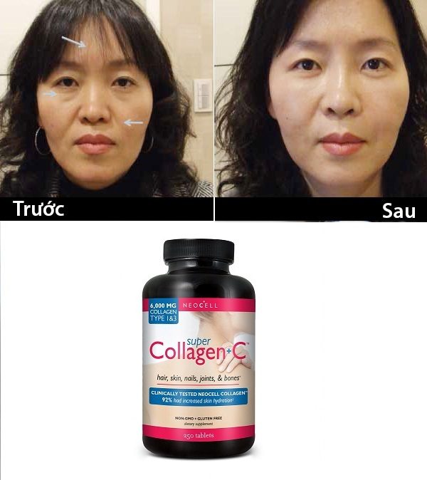Collagen uống lúc nào tốt nhất - hướng dẫn cách dùng 5 neocell c 6000 mg 250 vien logo