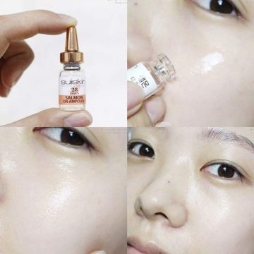 cách sử dụng serum cá hồi suiskin