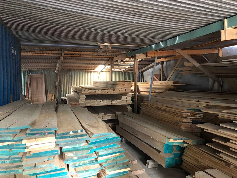 Kho gỗ thông - Ván Vania - Cung cấp nguyên liệu gỗ nhập khẩu tại Đà Nẵng