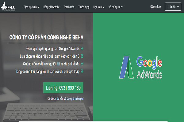 công ty chạy quảng cáo google tại đà nẵng