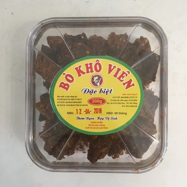 Bò Khô viên 