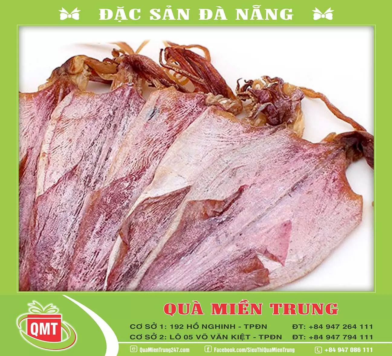 Mực khô Quà Miền Trung