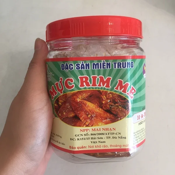 Mực rim me Đà Nẵng