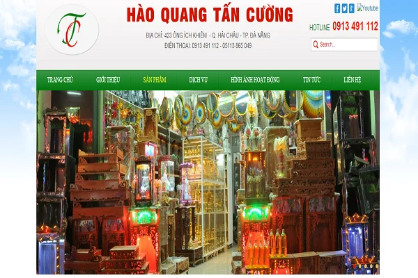 Bàn thờ thần tài tấn cường đà nẵng