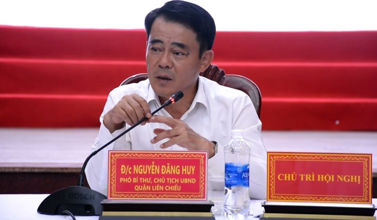 Ông Nguyễn Đăng Huy - Chủ tịch UBND quận Liên Chiểu
