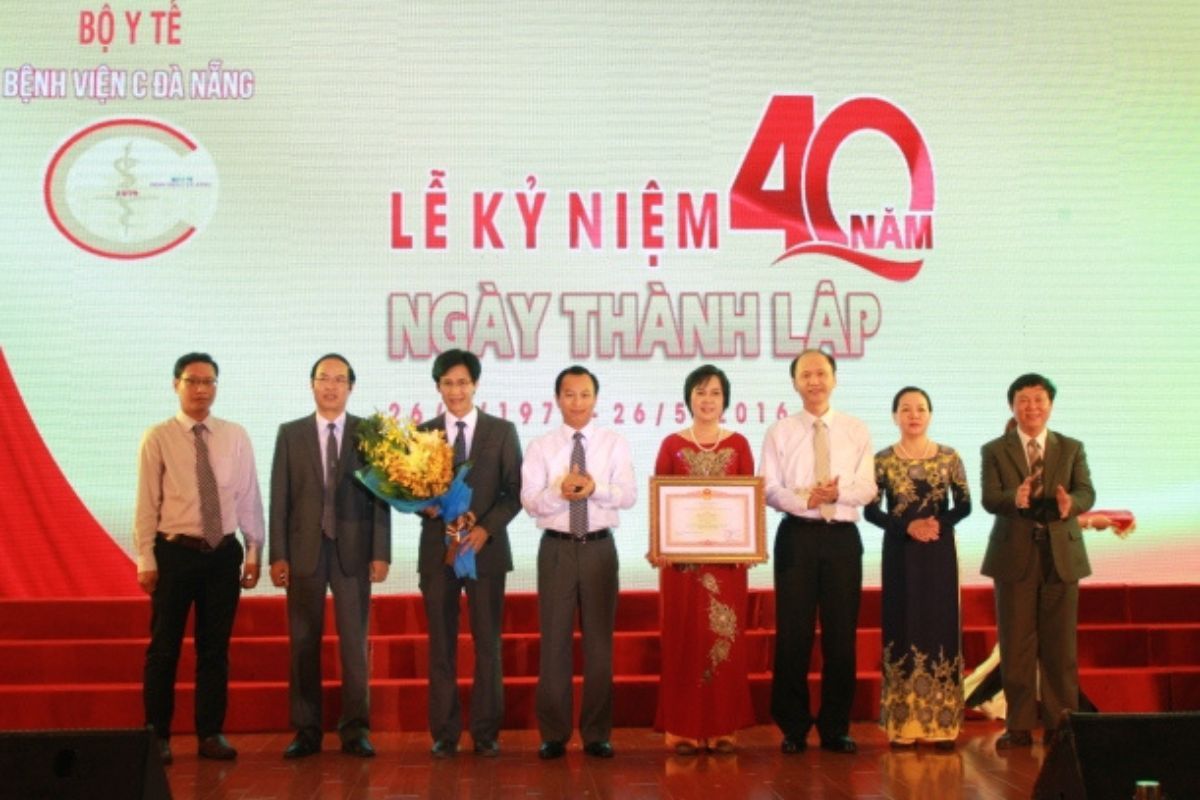bệnh viện C Đà Nẵng kỉ niệm 40 năm thành lập