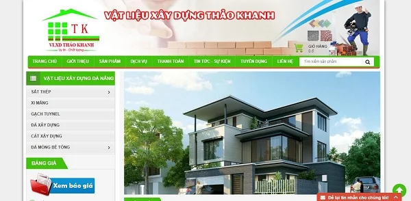 Vật liệu xây dựng Thảo Khanh