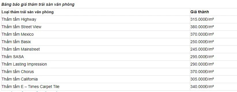 bang gia tham trai san da nang 3