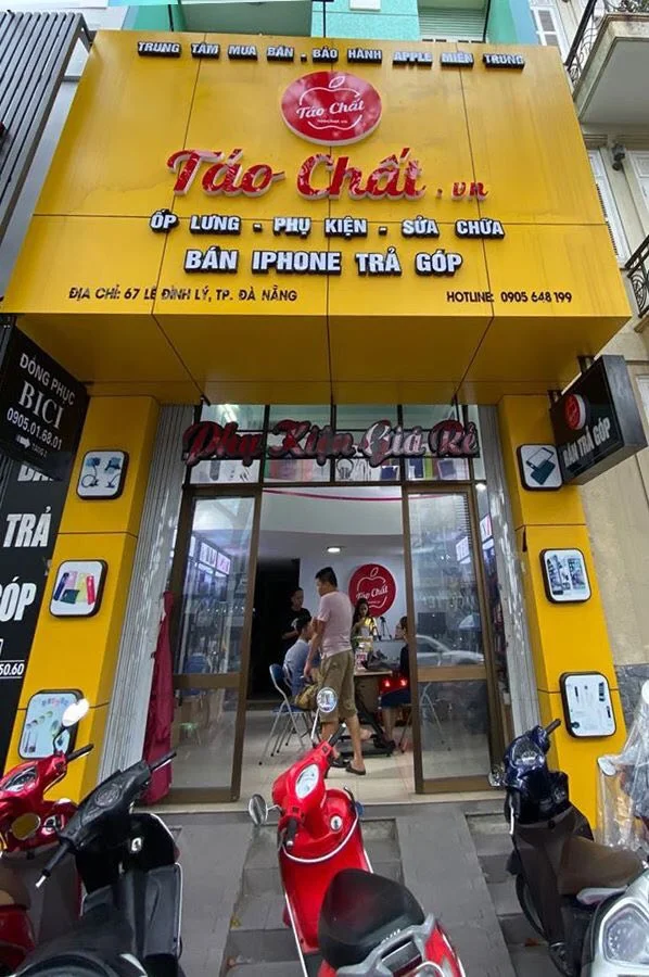 Top 5 cửa hàng ép kính, thay màn hình iPhone tại Đà Nẵng uy tín 7 ép kính Táo Chất