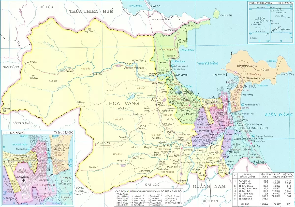 Thành phố Đà Nẵng thuộc tỉnh nào