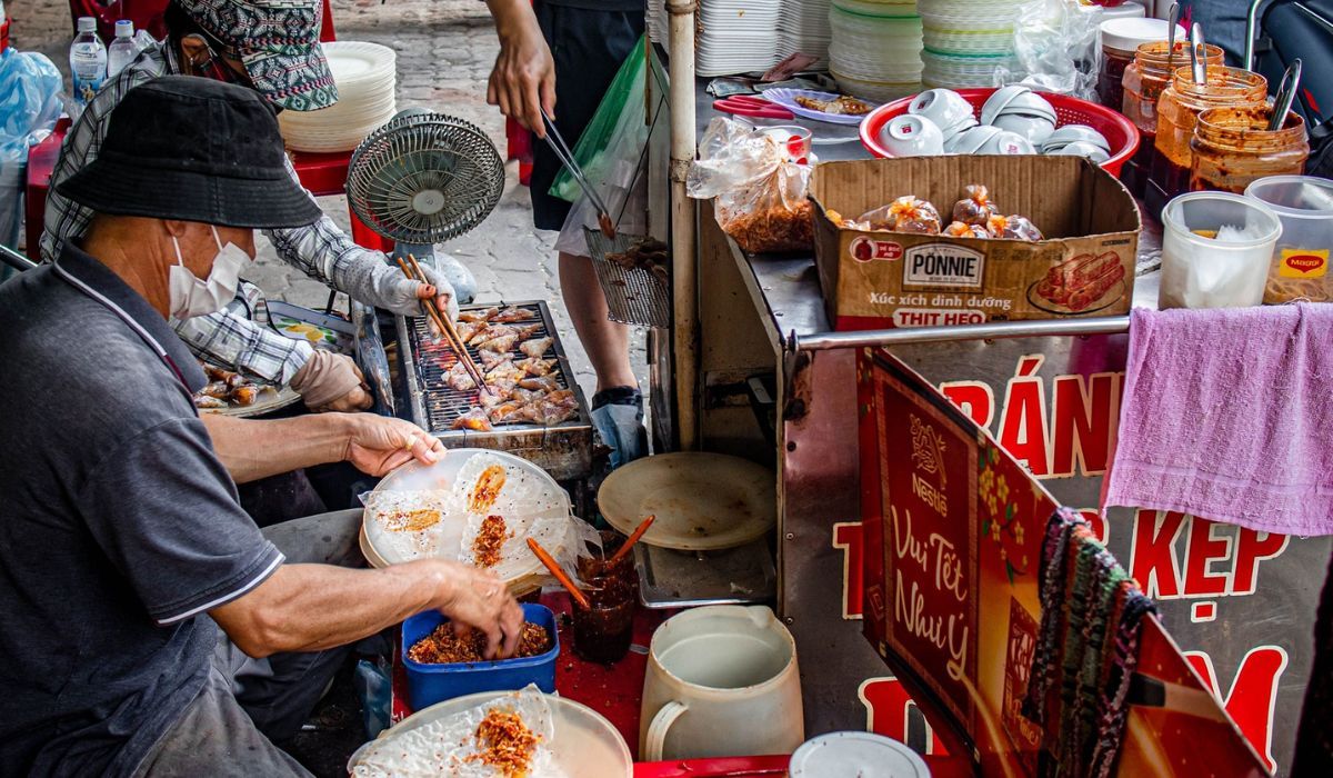 Dì Em - Quán bánh tráng kẹp Đà Nẵng nổi tiếng