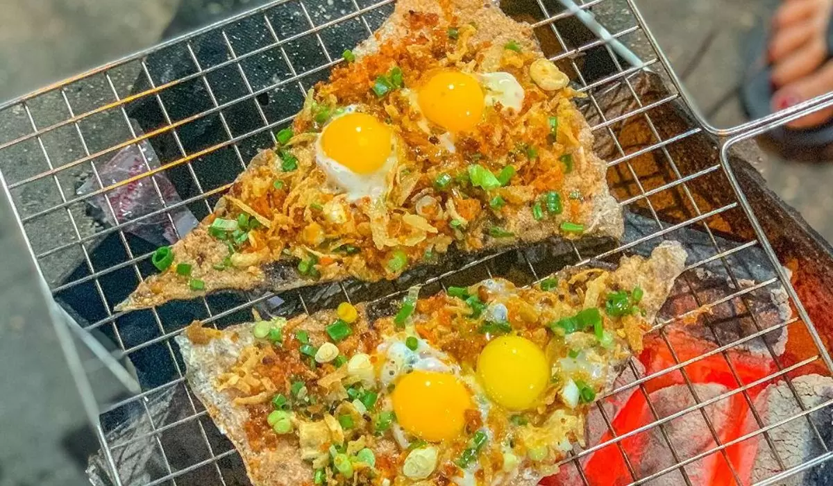 Cách làm bánh tráng kẹp Đà Nẵng