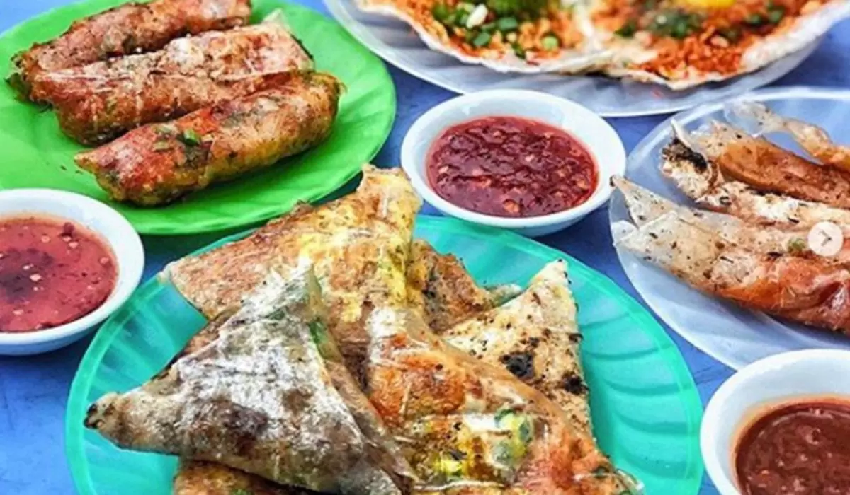 Bánh tráng kẹp Cô Thê - Bánh tráng kẹp Đà Nẵng ngon