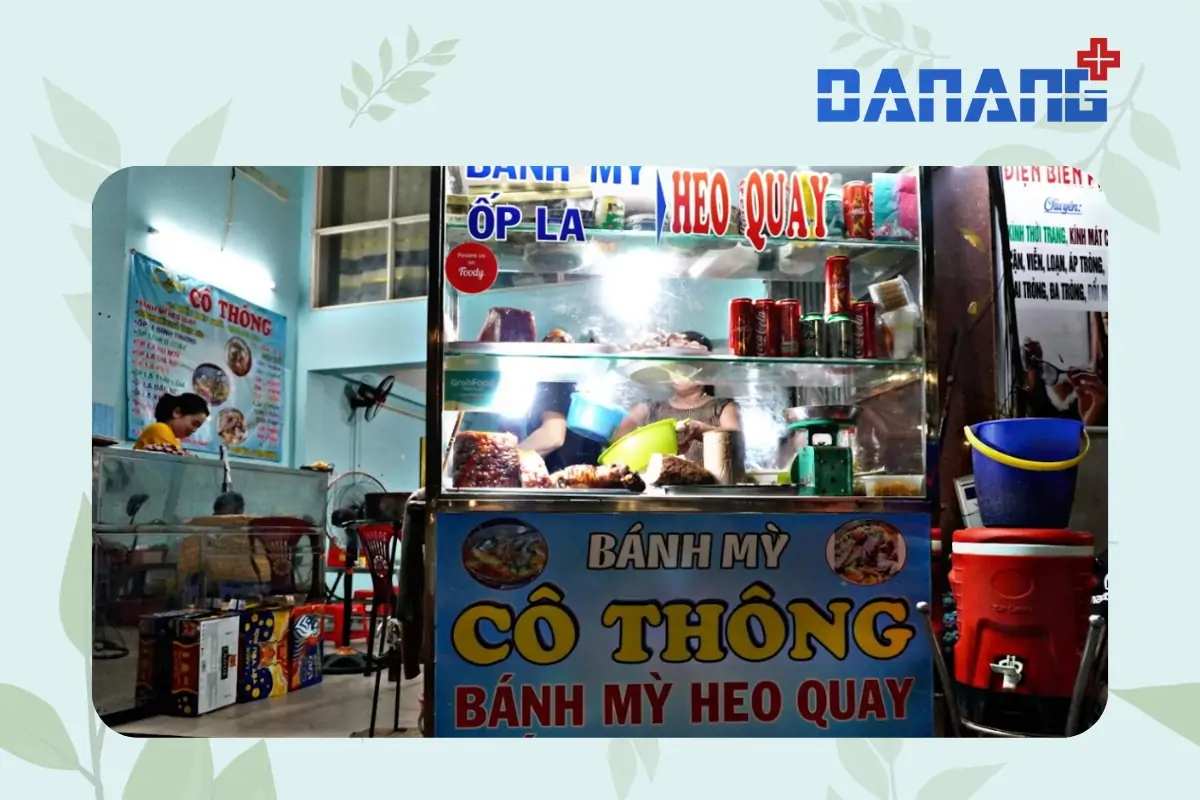 Bánh mì chảo cô Thông