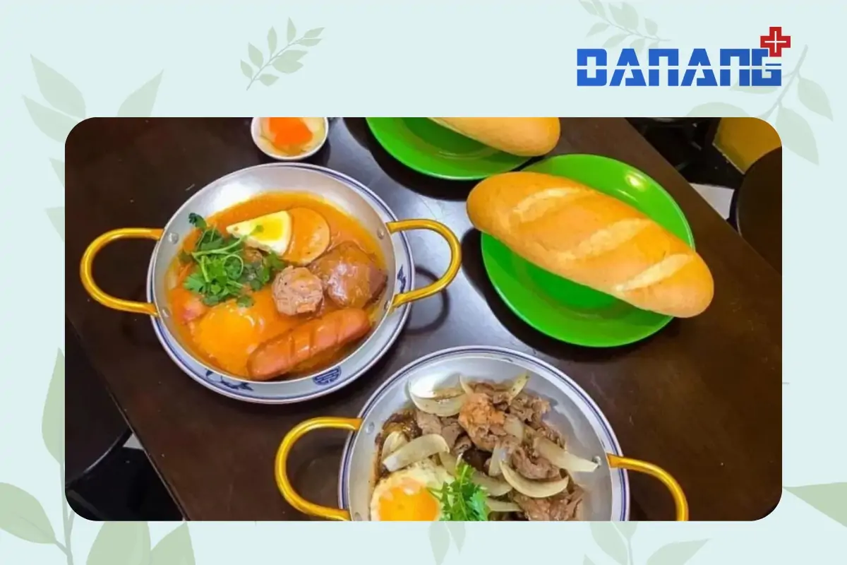 Bánh mì chảo cô Thông