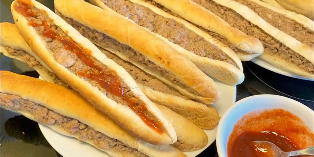 Cách làm nhân bánh mì que Đà Bẵng