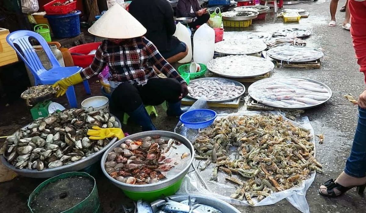 Chợ đầu mối Hòa Cường - Chợ hải sản tươi Đà Nẵng