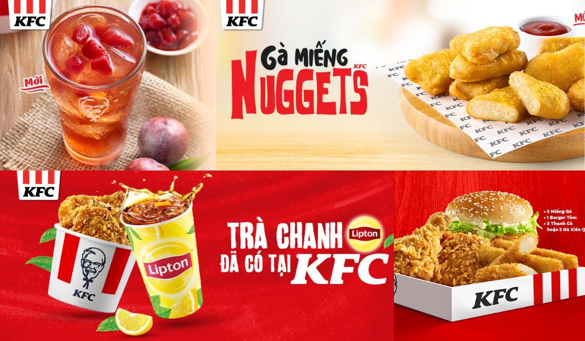 Menu KFC Đà Nẵng