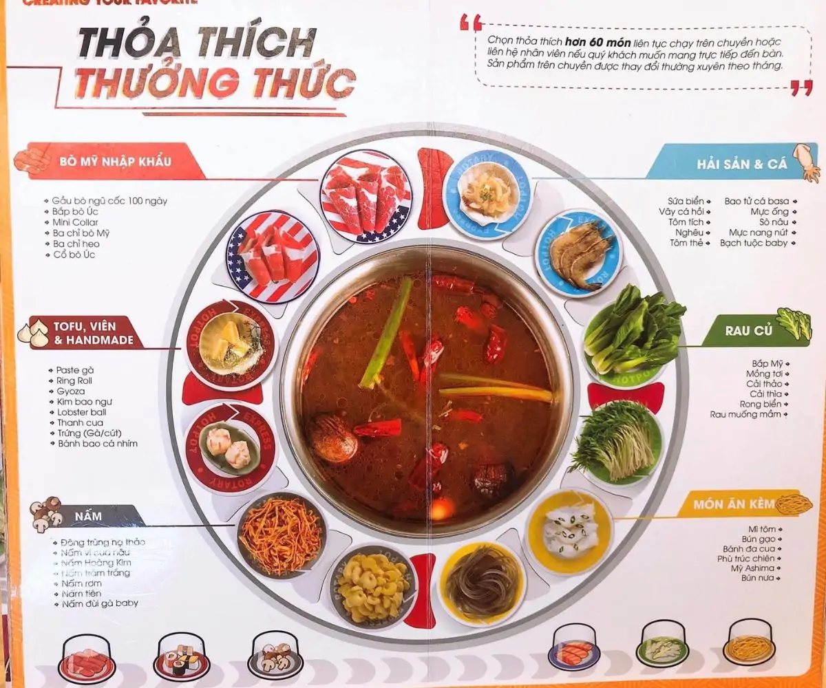 Lẩu băng chuyền Kichi Kichi