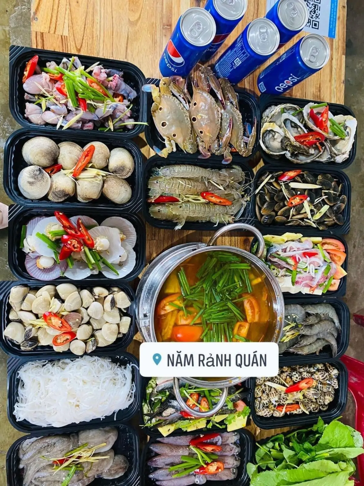 Lẩu hải sản Năm Rảnh Quán