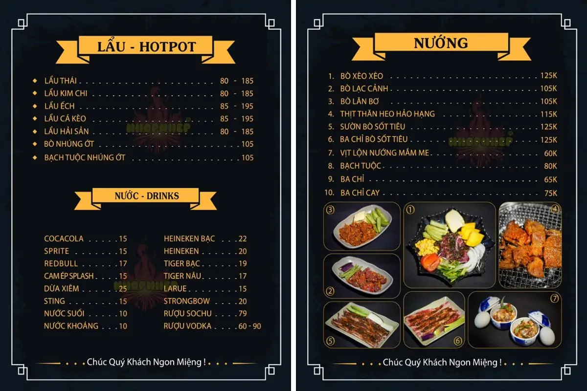 Lẩu nướng Nhóp Nhép