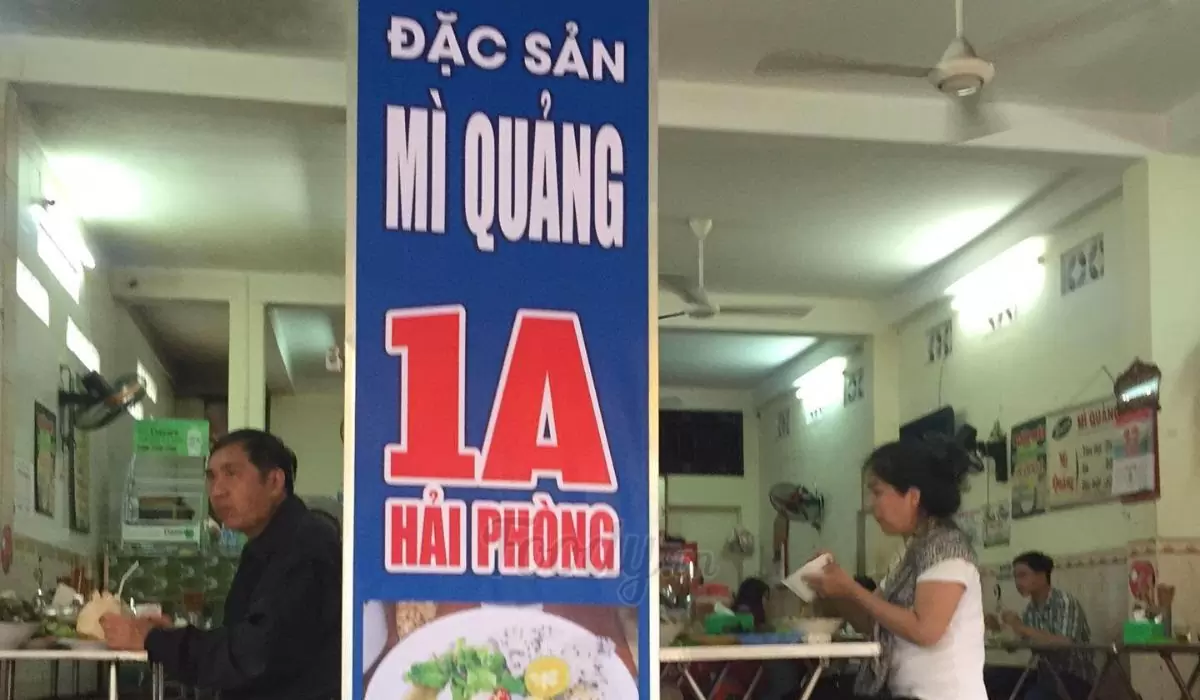 7 quán mì Quảng ngon nhất được nhiều thực khách đánh giá cao tại Đà Nẵng 11 Mì quảng Đà Nẵng 1A - quán mì quảng ngon ở Đà Nẵng