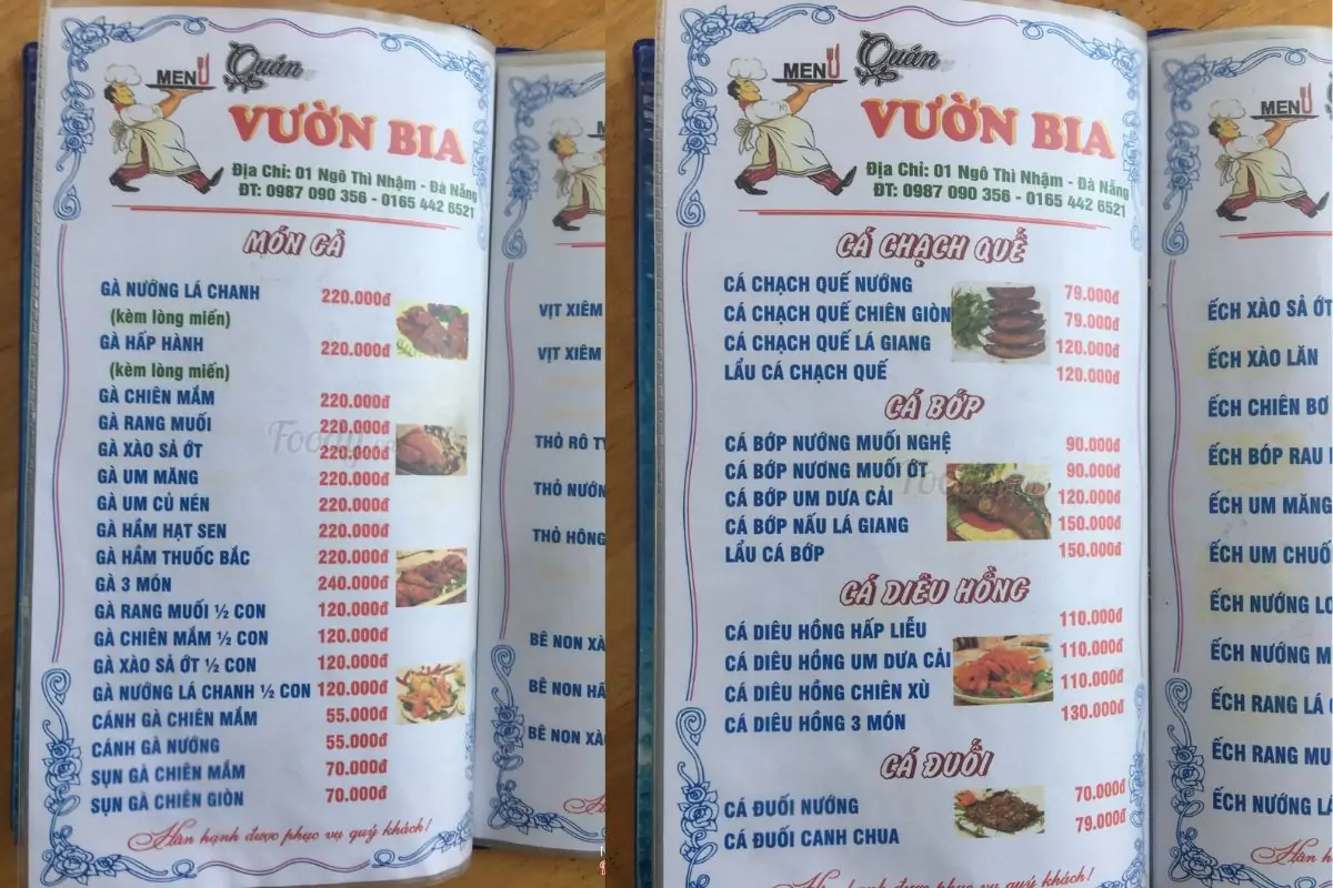 Quán nhậu Vườn Bia