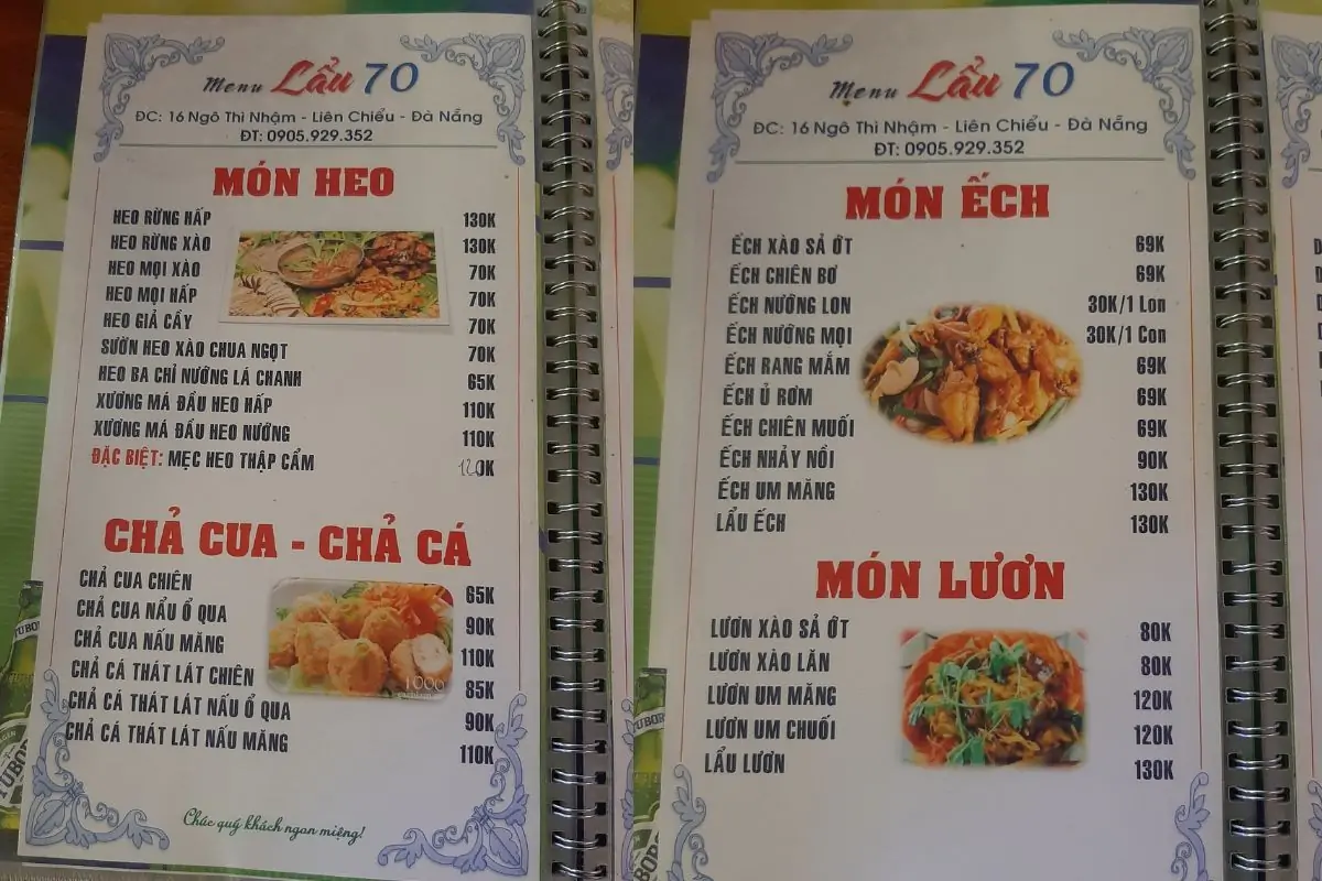Quán lẩu 70