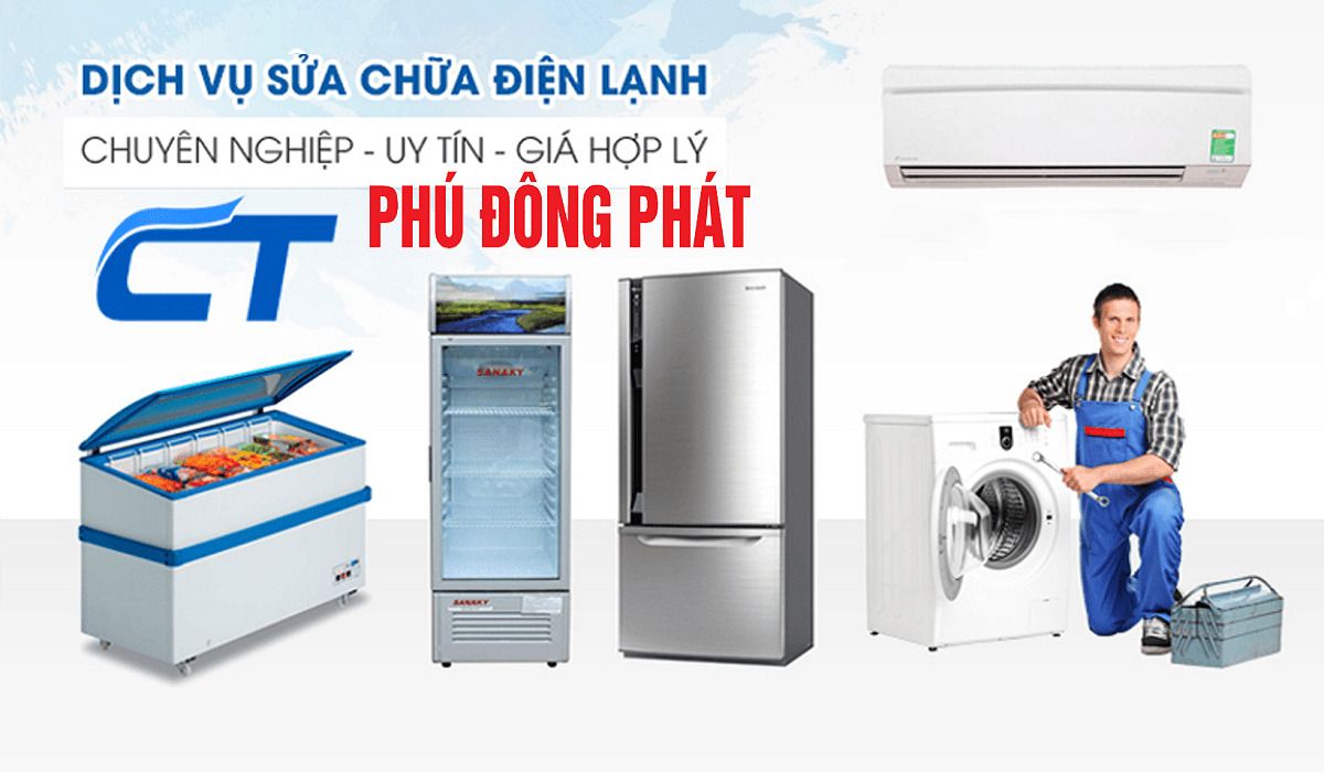Mua bán tủ lạnh cũ giá rẻ Đà Nẵng - Phú Đông Phát