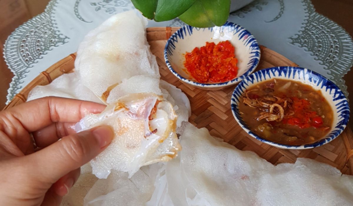 Bánh tráng đập Đà Nẵng ngon