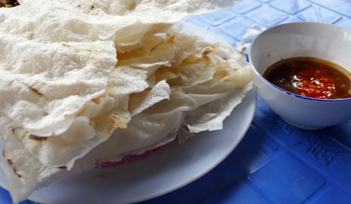 Bánh tráng đập ở Đà Nẵng