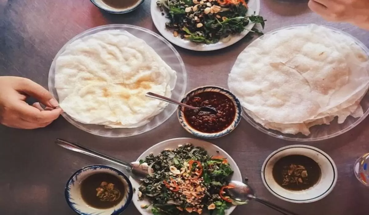 Bánh tráng đập ngon ở Đà Nẵng
