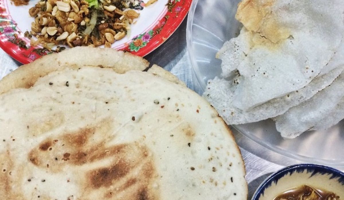 Bún mắm, bánh đập Vân