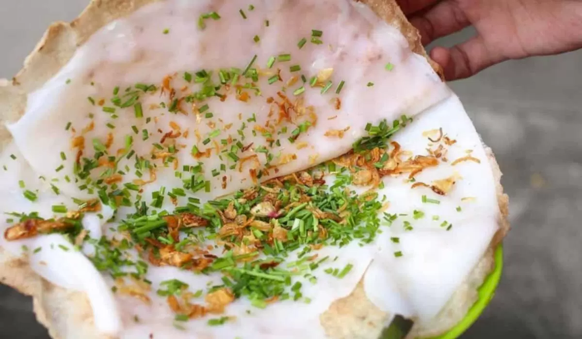 Bánh căn bánh đập Xuân
