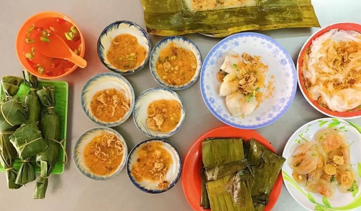 Bánh nậm lọc bà Tiên