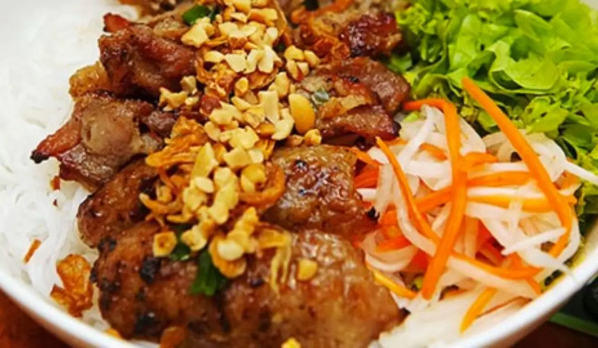 Bún thịt nướng Kim Anh
