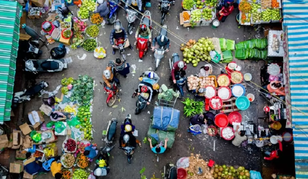 Thời gian mở cửa của chợ Bắc Mỹ An