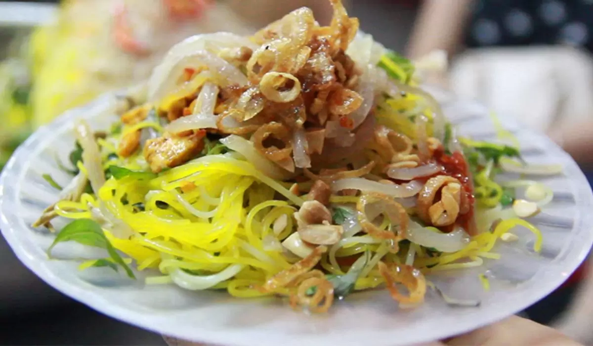 Bún trộn