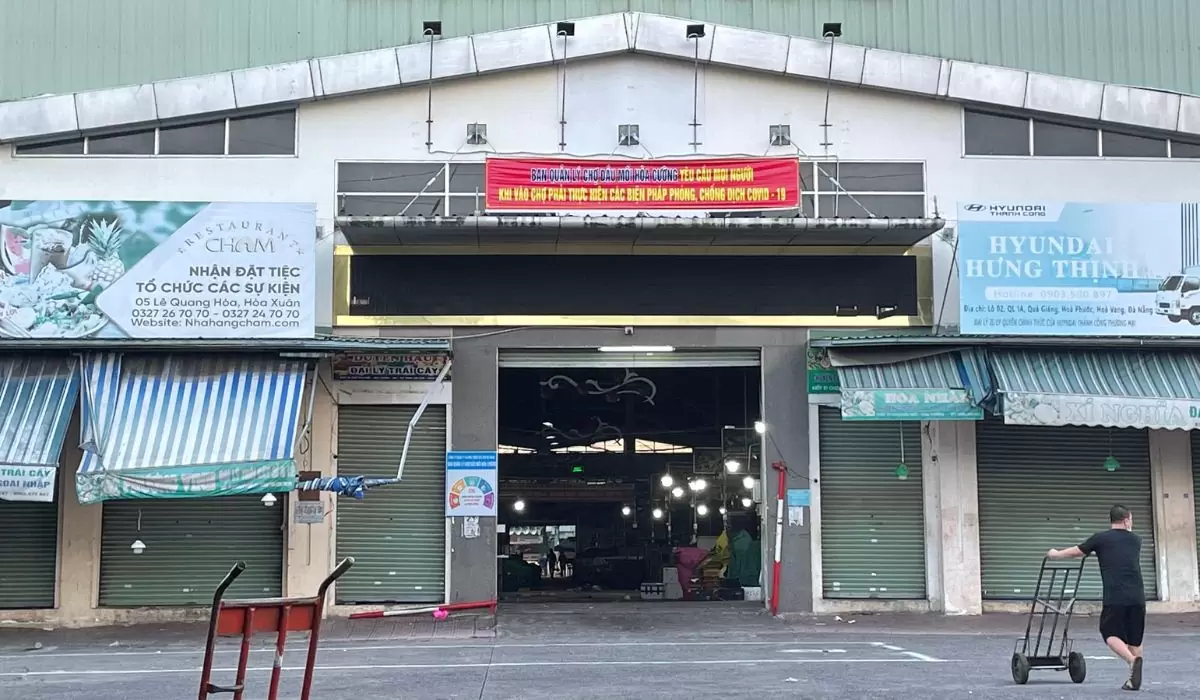 Giờ hoạt động của chợ đầu mối Đà Nẵng