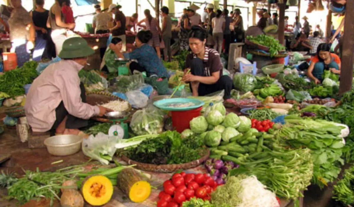 rau củ quả chợ Nguyễn Tri Phương