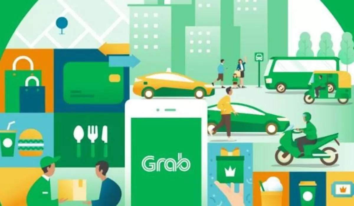 Đăng ký Grab Đà Nẵng ở đâu? Địa chỉ, hồ sơ và cách đăng ký online 1 Hình minh họa các dịch vụ của Grab: chở khách bằng xe máy, ô tô, giao đồ ăn và giao hàng