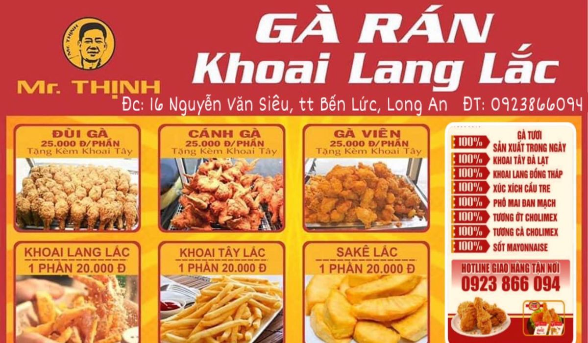 Quán gà rán Đà Nẵng ngon mang thương hiệu Việt Nam