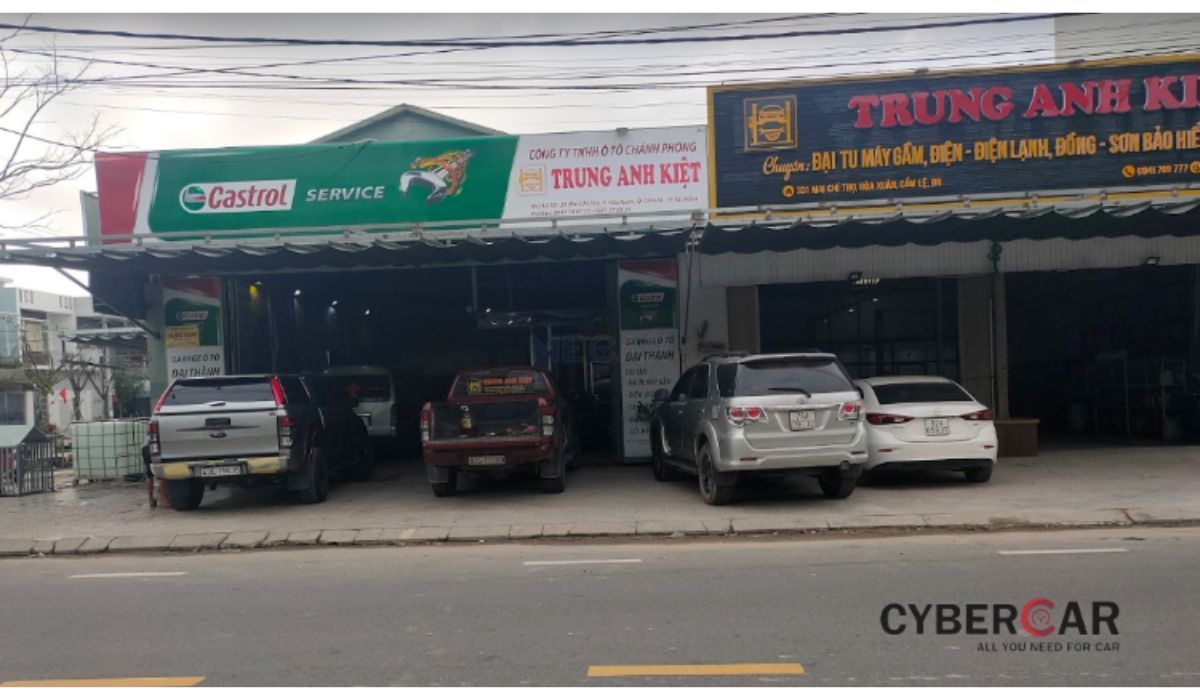 Garage Ô Tô Trung Anh Kiệt tại Đà Nẵng